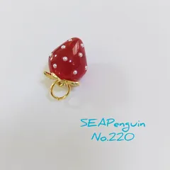 No.220 いちごチャーム☆*