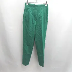 ◇ Θ ZARA ザラ テーパードパンツ サイズXS グリーン系 レディース E  【1503060040799】
