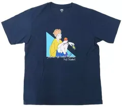 【中古】衣類 虎杖悠仁(アニメ絵) UTグラフィックTシャツ(半袖・レギュラーフィット) ネイビー メンズLサイズ 「呪術廻戦×ユニクロ」