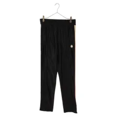 MONCLER (モンクレール) 21AW GENIUS×PALM ANGELS x Palm Angels Track Pants H209L8H00001 ジーニアス×パームエンジェルス トラックスーツ ブラック サイドラインパンツのサムネイル