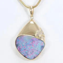 2023年最新】k18 18金 オパール ネックレス 40cm / k18 opal neckalce