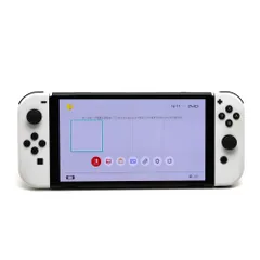 【楠本質店/元住吉】任天堂/Nintendo　ニンテンドー スイッチ 有機ELモデル　HEG-S-KAAAA　ホワイト　ソフト2本付【中古】