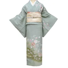 大幅値下げ❗️(12月末に削除します。) 振袖＆長襦袢＆帯セット裄70 絞り