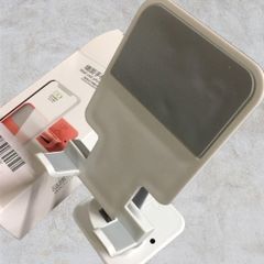 ★新品★　卓上スマホスタンド　スマホスタンド　スマホホルダー　壁取り付け可能　白　ホワイト