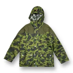 BARBOUR Ｘ A BATHING APE BAPE® 1ST CAMO BEDALE JACKET コラボ 迷彩 ジャケット ビデイル バブアー エイプ M　52038Aのサムネイル