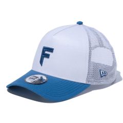 ニューエラ 9FORTY A-Frame トラッカー 北海道日本ハムファイターズ ホワイト ブルー OSFM (56.8-60.6cm) 1個 New Era 940AFTR NPB HOKFIG WHI BLU 25J 1pc