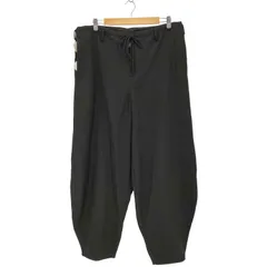 ソウシオオツキ 20SS サーマルパンツ アシンメトリー スリット 春夏 黒 中古・古着通販】SOSHIOTSUKI (ソウシ オオツキ) SOSHIOTSUKI