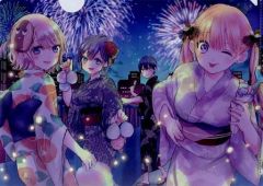 [중고] 클리어 파일 집합 A4 클리어 파일 [뻐꾸기의 신부] 애니메이트 북 페어 2022 포인트 교환 경품