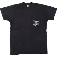 古着 90年代 バックプリント モーターサイクル バイクTシャツ メンズS相当 ヴィンテージ/eaa527935