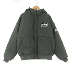 【中古】XLARGE NYLON PUFFER JACKET 中綿ジャケット M 101223021005 グリーン エクストララージ[10]