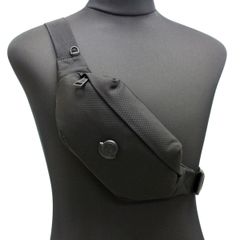 2 MONCLER モンクレール 5M00001 M6256 DURANCE ブラック ショルダーバッグ ベルトバッグ ボディバッグ