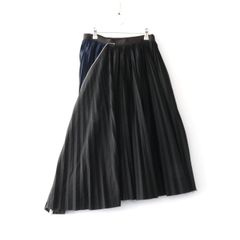 【中古A】sacai サカイ 2 M レディース スカート ロングスカート Cotton Poplin Zipper Pleated Skirt SCW-057 20SS 中古A 古着
