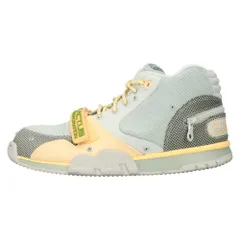 NIKE (ナイキ) ×TRAVIS SCOTT AIR TRAINER 1 SP CACTUS JACK GREY HAZE DR7515-001 トラヴィススコット エアトレーナーカクタスジャック ハイカットスニーカー US10/28cmのサムネイル