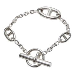 エルメス　ＨＥＲＭＥＳ　シェーヌダンクル　ファランドール・マルチ　ブレスレット　シルバー９２５　ＳＴ　未使用品