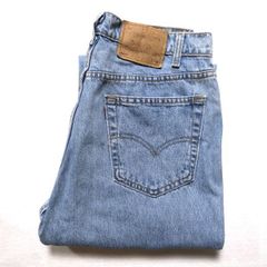 90's USA製 リーバイス Levi's 505 アイスブルー デニムパンツ (34×30) 90年代 アメリカ製 オールド 97年製　アメリカ古着 USED  ビンテージ ヴィンテージ