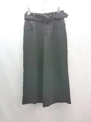 ◇ ◎ COMME CA MODELS ファスナーあり ポケットあり 無地 シンプル ワイドパンツ サイズ5 ブラック レディース E  【1308290010464】