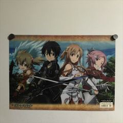 X832 ◆未開封品 ソードアート・オンライン　ミニクリアポスターA A3サイズ クリアポスター