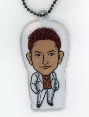 【中古】キーホルダー・マスコット(男性) 中務裕太(GENERATIONS) クリアチャーム(白スーツ衣装) 5TH ANNIVERSARY EXILE TRIBE STATION オンラインカプセル