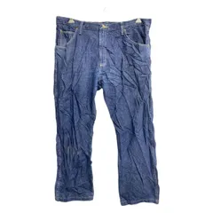Wrangler デニムパンツ W38 ラングラー レギュラーフィット ビッグサイズ インディゴ コットン メキシコ製 古着卸 アメリカ仕入 2502-281