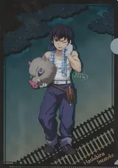 【中古】クリアファイル 嘴平伊之助 A4クリアファイル 「鬼滅の刃×SLぐんま 無限列車大作戦」