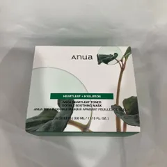 新品未開封 アヌア ドクダミトナー ダブルスージングマスク 30枚 ハートリーフトナー DSマスク (411-7)