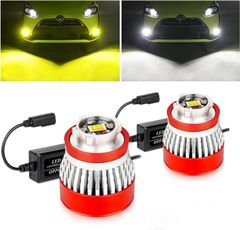 L1B LED フォグランプ 純正LEDフォグ交換用バルブ イエロー(3000K)/ホワイト(6500K) 2色切替 車検対応 OPPLIGHT 純正2倍以上明るさ 純正同形状 純正交換 ポン付け ファンレス ノイズ対策 完全防水 取説付き 2個セット