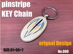 【送料無料!!】No.000 pinstripe キーホルダー ピンストライプ スーパーカブ CUB 株主 HONDA 両面デザイン ハンドメイド バイク