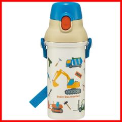 【最短発送】はたらくクルマ 抗菌 男の子 480ml 水筒 日本製 プラスチック 子供用 PSB5SANAG-A スケーター(Skater)