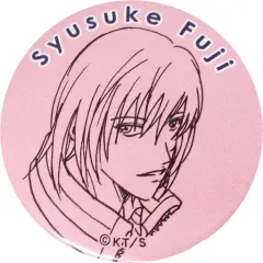 【中古】バッジ・ピンズ(キャラクター) 不二周助 「新テニスの王子様 前人未踏!許斐剛200キャラ描き下ろし缶バッジ 桜色ver.」