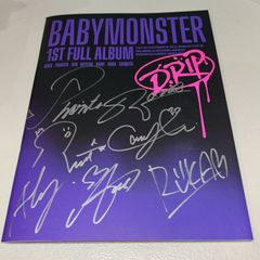 BABYMONSTER 直筆サイン「DRIP」ZIP LOCK ver. - メルカリ