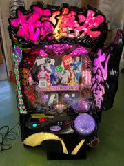 実機 税込 ニューギン ｅ花の慶次～裂一刀両断ＤＬ２－ＭＸ★スマパチユニット付き・玉遊技可能★