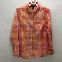 【TOMMY HILFIGER】トミーヒルフィガー　ピンク　M　長袖　シャツ　レディース