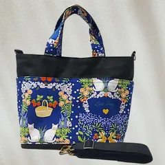 トートバッグ　ショルダーバッグ　猫柄