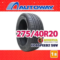 【AUTOWAY】 新品 275/40R20 サマータイヤ MINERVA ECOSPEED2 SUV 20インチ １本売り 夏タイヤ オートウェイ