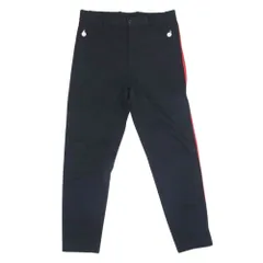 MONCLER モンクレール チノパンツ PANTALONⅠ パンタロン サイドライン チノ トラックパンツ ブラック系 46【中古】のサムネイル