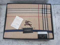 BURBERRY バーバリーロンドン タオルケット 西川産業 ニシカワ 寝具【未使用品】MN3043GOH【Shops 匿名配送】