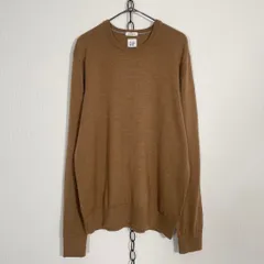 GAP 高級 メリノウールニットセーター ハイゲージ ブラウン系 Mサイズ