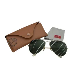 180059 Ray-Ban レイバン RB3026 L2846 カラーレンズ サングラス ケース付き　深緑 ユニセックス