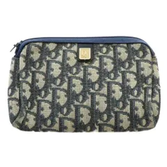 クリスチャンディオールトロッター柄ポーチ Christian Dior クリスチャンディオール トロッター柄 ポーチ