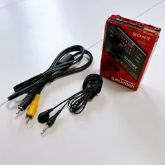 いきなり良音！SONY WM-II(WM-2)カセットウォークマン可動品レッドQ いきなり良音！SONY WM-II(WM-2)カセットウォークマン可動品レッドQ