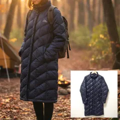 着心地◎軽量◎美シルエット◎【L.L.Bean】エルエルビーン ダウン コート ロング丈 ジャケット ULAT8 フェザー ベンチコート アウトドア  胸刺繍 ブラック 黒 女性 レディース サイズ L /Ｍ37155j