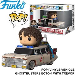 POP! RIDES ICONS VINYLE VEHICLE GHOSTBUSTERS ECTO-1 WITH TREVOR [FUNKO]