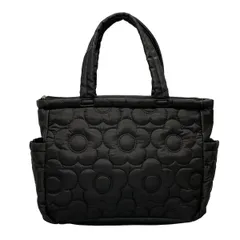 MARY QUANT　マリークワント　バッグ　ハンドバッグ　花　ブラック　黒 2025年最新】MARY QUANT ハンドバッグの人気アイテム - メルカリ