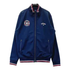 サイズ：L CALLAWAY キャロウェイ  ジップジャケット  ネイビー系 [240101497534] ゴルフウェア メンズ ストスト