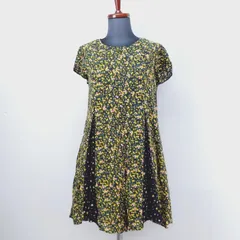 ZARA　USA S サイズ　オールインワン　キュロット　半袖　花柄　ザラ