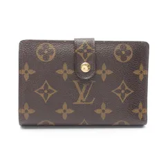 ルイ・ヴィトン LOUIS VUITTON 二つ折り財布 ポルトフォイユ ヴィエノワ モノグラム M61674 PVCコーティングキャンバス レザー ポルトフォイユ ヴィエノワ レディース Used B