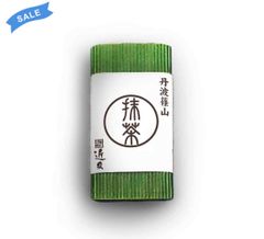 老舗和菓子屋の抹茶栗羊羹