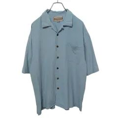 【JAMAICA JAXX】 シルク オープンカラーアロハシャツ S-1634