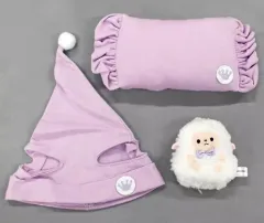 【中古】ぬいぐるみ おやすみセット(リラ/美風藍/ラベンダー) PRINCE CAT専用コスチューム 「うたの☆プリンスさまっ♪」