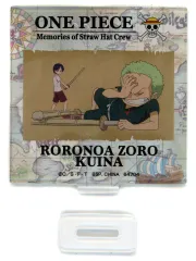 【中古】アクリルスタンド・アクリルパネル ロロノア・ゾロ＆くいな アクリルスタンド 「一番くじ ワンピース ROAD TO DAWN-冒険への軌跡-」 G賞
